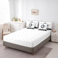thumbnail image 4 of Erosebridal 7 Pcs Comforter Set Twin Size,Basketball City Bed in a Bag with Flat Sheet and Fitted Sheet and Adults,Sports Bedding Set with Pillowcase and Sham,San Antonio, 4 of 5