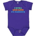 thumbnail image 3 of Inktastic I Still Live with My Parents Boys or Girls Baby Bodysuit, 3 of 5