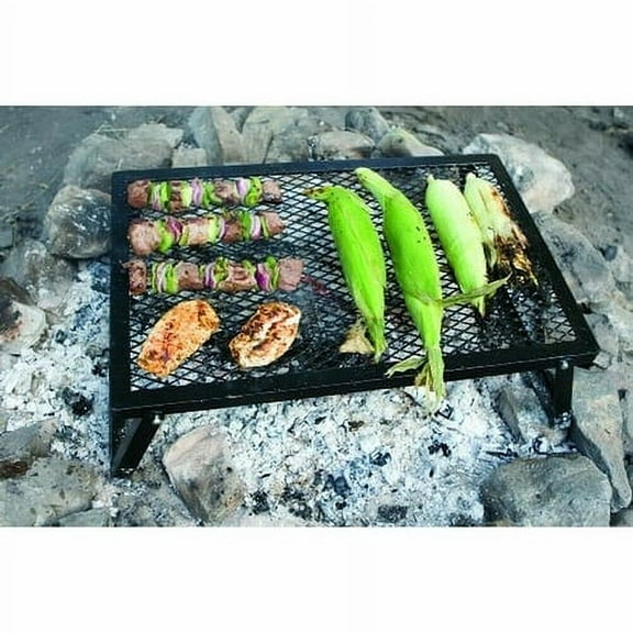 Camping Foldable BBQ Grill Outdoor Portable Picnic Campfire Cooking Grate