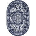 thumbnail image 5 of Unique Loom Medallion Richmond Rug ,3' 3" x 5' 3" ,Navy Blue, 5 of 7