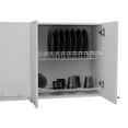 thumbnail image 5 of Home Square 2-Piece Set with Four-Door Wall Cabinet and 78" Pantry Cabinet, 5 of 21