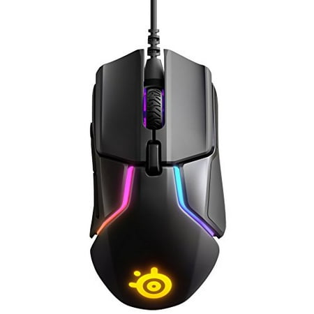 SteelSeries Rival 600 Gaming Mouse - 12,000 CPI TrueMove3Plus Dual Optical Sensor - 0.5 Lift-off Distance - Weight System - RGB Lighting