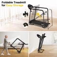 thumbnail image 5 of Redliro Walking Treadmill for Seniors with Long Handrails, Foldable Incline Treadmil, 265lbs Compact Treadmill for Home Exercise, 5 of 8