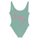 thumbnail image 3 of WILLBEST Trajes de Baño Para Mujer, Bañador de Una Pieza Con Estampado de Letras A La Moda Para Mujer, Bañador de Bikini Sexy, Bañador Sin Mangas y Sin Espalda 1968, 3 of 3