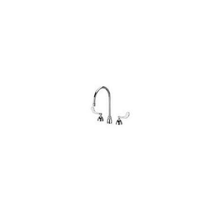 4 Wrist Blade - Zurn Z831C4-XL-ICT Widespread Lead Free Double Handle Faucet with 4