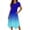 Blue-summer dresses for women, variant on Summer Dresses for Women 2026 Casual Short Sleeve T-Shirt Dress Trendy Tie Dye A Line Midi Dress with Pockets