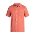 thumbnail image 5 of George Men's & Big Men's Regular Fit Microfiber Button-Up Shirt with Short Sleeves, Sizes XS-5XL, 5 of 5