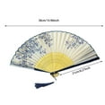 thumbnail image 2 of Chinese Traditional Handmade Folding Fan for Dance Photography, 2 of 3