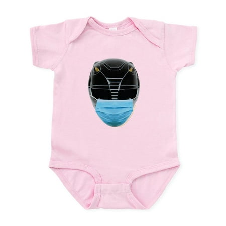 

CafePress - Power Rangers Black Ranger Wearing A - Baby Light Bodysuit Size Newborn - 24 Months