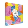 thumbnail image 2 of Farida Zaman 'Abstract Affirmations IV' Canvas Art, 2 of 3