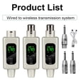 thumbnail image 5 of 2.4G Wireless Microphone Converter UHF Transmitter XLR Transmitter Receiver Adapter for Wired Dynamic Microphone 48v, A, 5 of 7