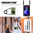 thumbnail image 7 of XYX Case for Samsung Galaxy Tab Active3 8.0 inch SM-T575 with 360 Degree Rotating, Hand Strap, Shoulder Strap, Camouflage, 7 of 7