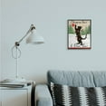 thumbnail image 2 of Stupell Indtries Country Holiday Christmas Time Phrase Family Cat Scene Framed Wall Art Design by Andrea Tachiera, 11" x 14", Black Framed, 2 of 3