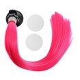 thumbnail image 3 of Stylish Pink Braids Adornment Wig with Suction Cup for Motorcycle – Durable, Comfortable, Natural Look, Safe Decoration for Women, 3 of 3