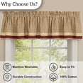 thumbnail image 5 of Park Designs Apple Jack Valance - 14"L - Tan, 5 of 6