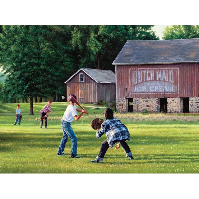 1000 Piece Puzzle for Adults Terrence Fogarty Rural Delivery Jigsaw Puzzle, 27x20 Inches by KI Puzzles