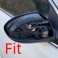 thumbnail image 3 of Blue LH-For Mazda 6 Atenza GH 2009 2010 2011 2012 2013 Rearview Mirror Cover Lid Outside Door Mirror Cap Painted Shell Carbon Housing, 3 of 7