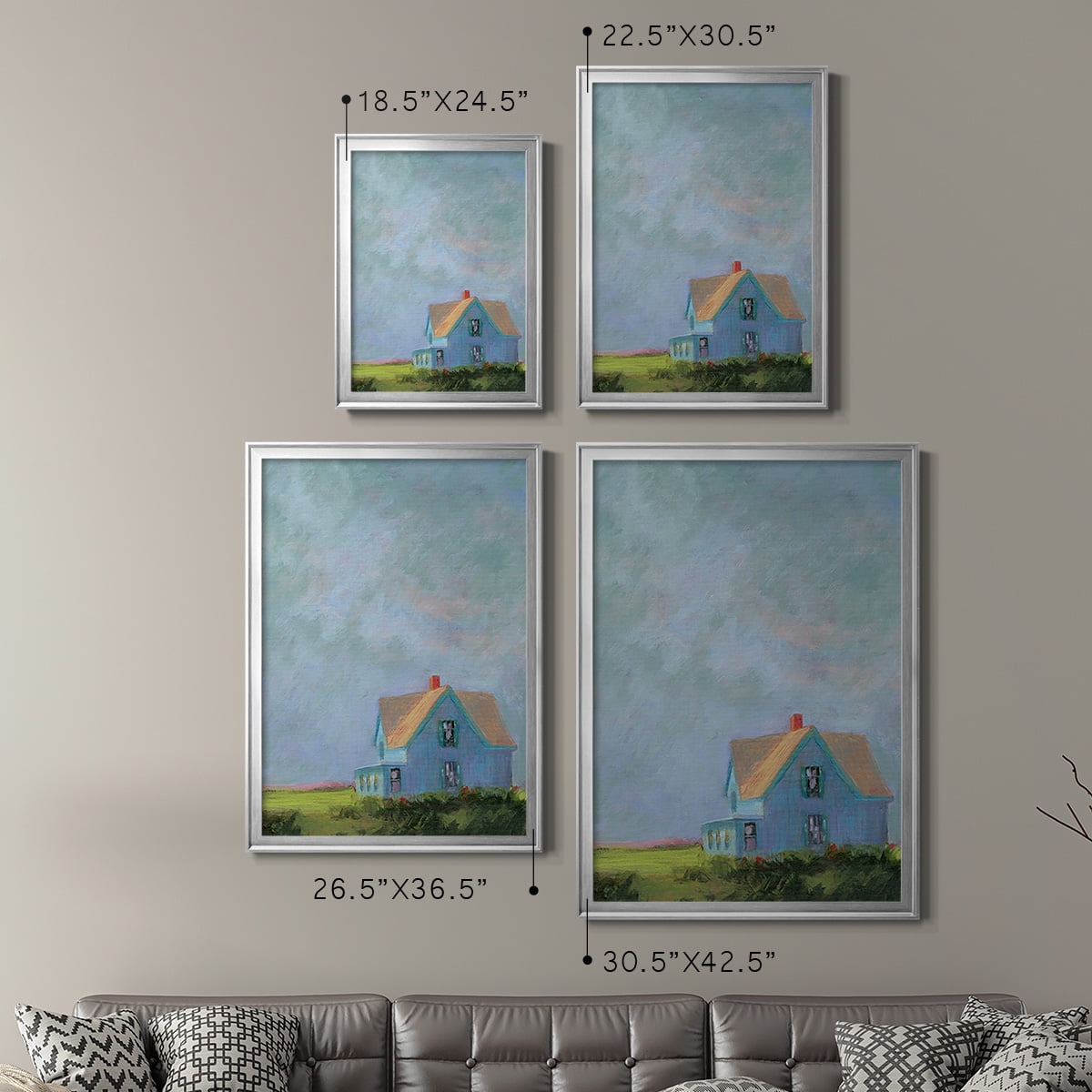 Blue Cape Premium Framed Print - Ready to Hang