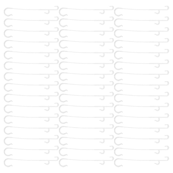 COMPUKAS 100Ud Clips De Soporte Para Plantas Trepadoras Versátiles Y Reutilizables
