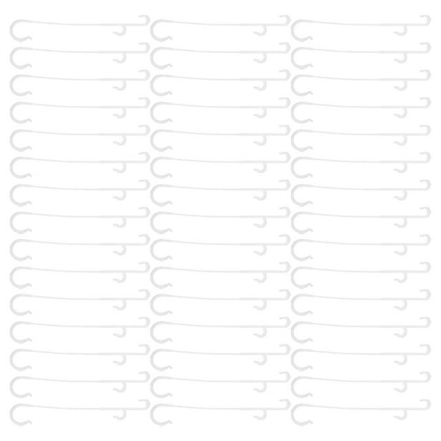 COMPUKAS 100Ud Clips De Soporte Para Plantas Trepadoras Versátiles Y Reutilizables