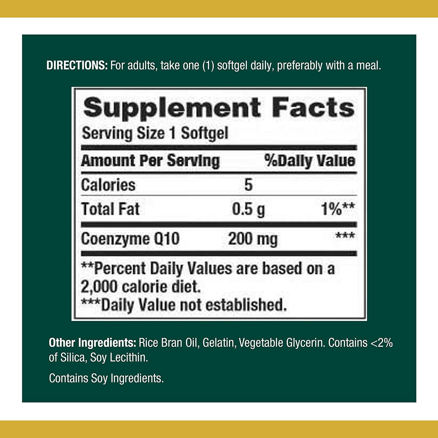 Nature's Bounty Co Q-10 200mg 45 Softgels (Pack of 2)
