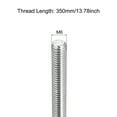 thumbnail image 2 of Unique Bargains Fully Threaded Rod M6 x 350mm 1mm Thread Pitch 304 Stainless Steel Right Hand Threaded Rods Bar Studs 4 Pack, 2 of 4