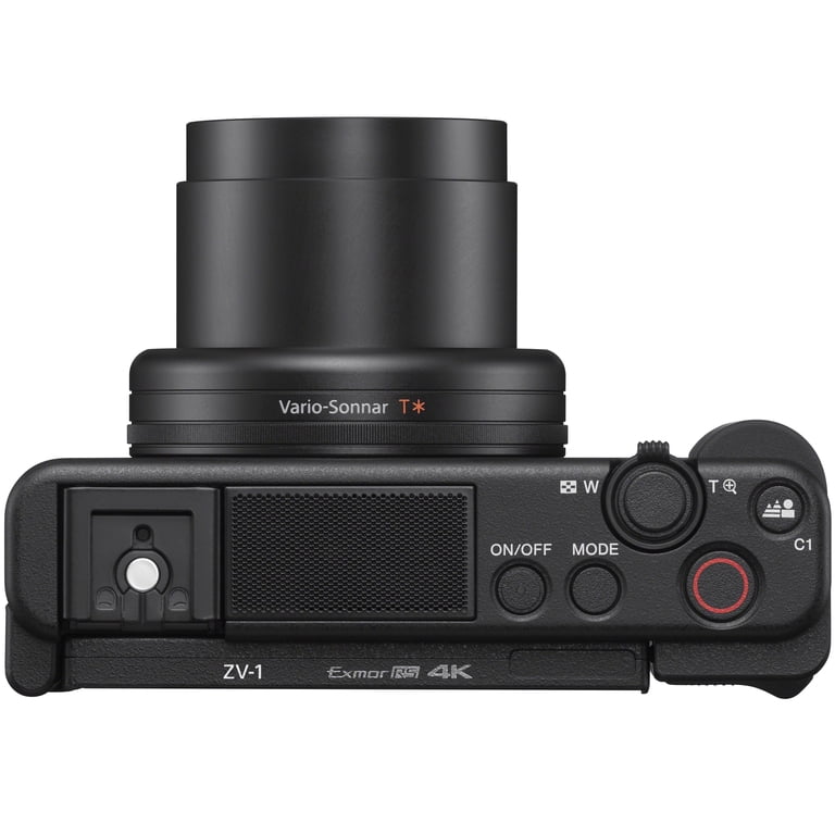 Sony ZV-1 4K HDR Vlogging Camera, Flip Screen, YouTube Kit, Double