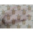 thumbnail image 4 of oneOone Cotton Cambric Fabric Turtle Block Print Sewing Fabric BTY 56 Inch Wide, 4 of 4