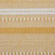 thumbnail image 3 of Camino de mesa con rayas trenzadas en oro miel DII, 3 of 8