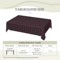 thumbnail image 6 of Rectangle Table Cloth, Clan Crawford Tartan Resistant Washable Tablecloth Decorative Table Cover for Dining, Indoor and Outdoor, 6 of 6