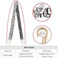 thumbnail image 4 of LAICAIW Wide Shoulder Strap Adjustable Replacement Belt Guitar Style Crossbody Bag Handbag Strap Multicolor Canvas Straps(Wide:1.4in) (Color28), 4 of 5