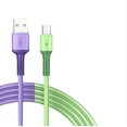 thumbnail image 4 of Cable de datos de goma blanda líquida para línea de carga tipo C de Apple Huawei, línea de carga de teléfono móvil Android, carga rápida de 66 W, 4 of 4
