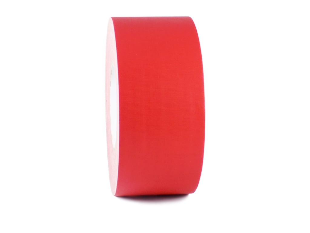 T.R.U 12MIL Thickness CGT-80 Red Gaffers Stage Tape with Rubber Adhesive Wide x 60 Yards Length Pack of 1 1 in