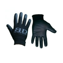 Black Dune Work Gloves for men, Large Size, 20 pair