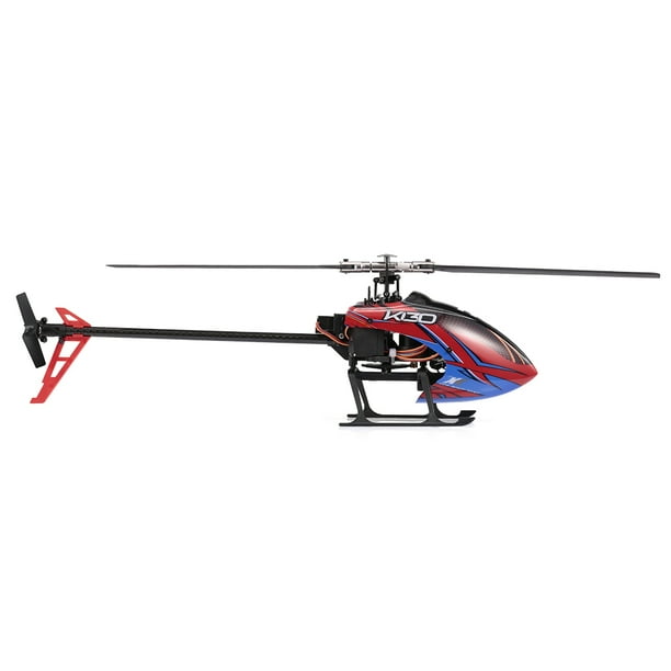 WLtoys XK K130 B RC Helicopter Brushless 3D6G Flybarless FUTABA S FHSS Stunt Helicopter with 3 Battery NO Remote Controller BNF Walmart