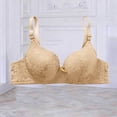 thumbnail image 5 of Turilly Bras Womens Solid Color Lace Breathable Wireless Bra No Rims Casual Everyday Wear Everyday Bras, 5 of 5