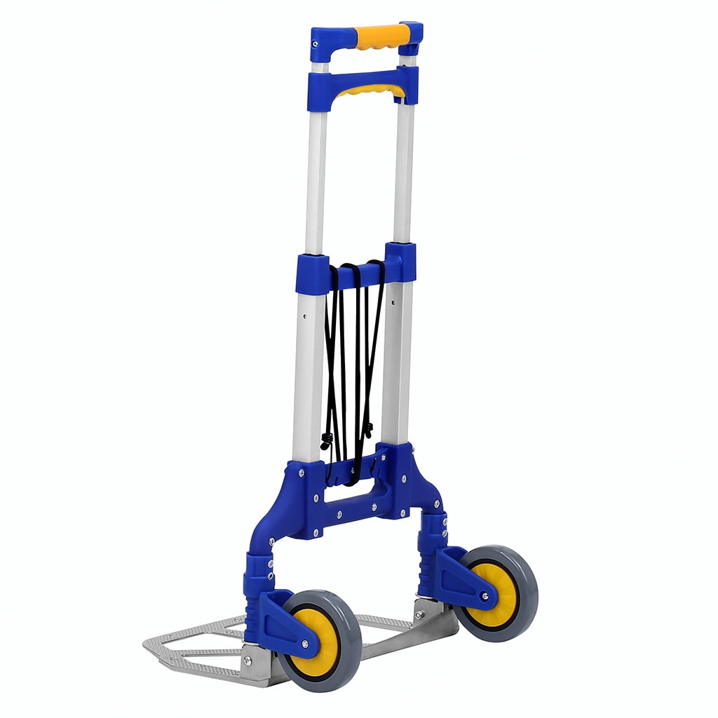 Heavy Duty Folding Hand Truck and Dolly?MultiPurpose HeightAdjustable