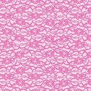 David Textiles Neon Floral Lace Fabric,