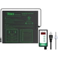 thumbnail image 1 of iPower Juego de Controlador de termostato Digital para germinaci&oacute;n de Semillas, 20 x 20 Pulgadas, Color Negro iPower NA, 1 of 10