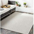 thumbnail image 6 of Mark&Day Outdoor Rugs, 2x3 Velddijk Modern Indoor/Outdoor Medium Gray Area Rug, Non Shedding Cream White Carpet for Patio, Porch, Deck, Bedroom, Living Room or Kitchen (2' x 2'11"), 6 of 6