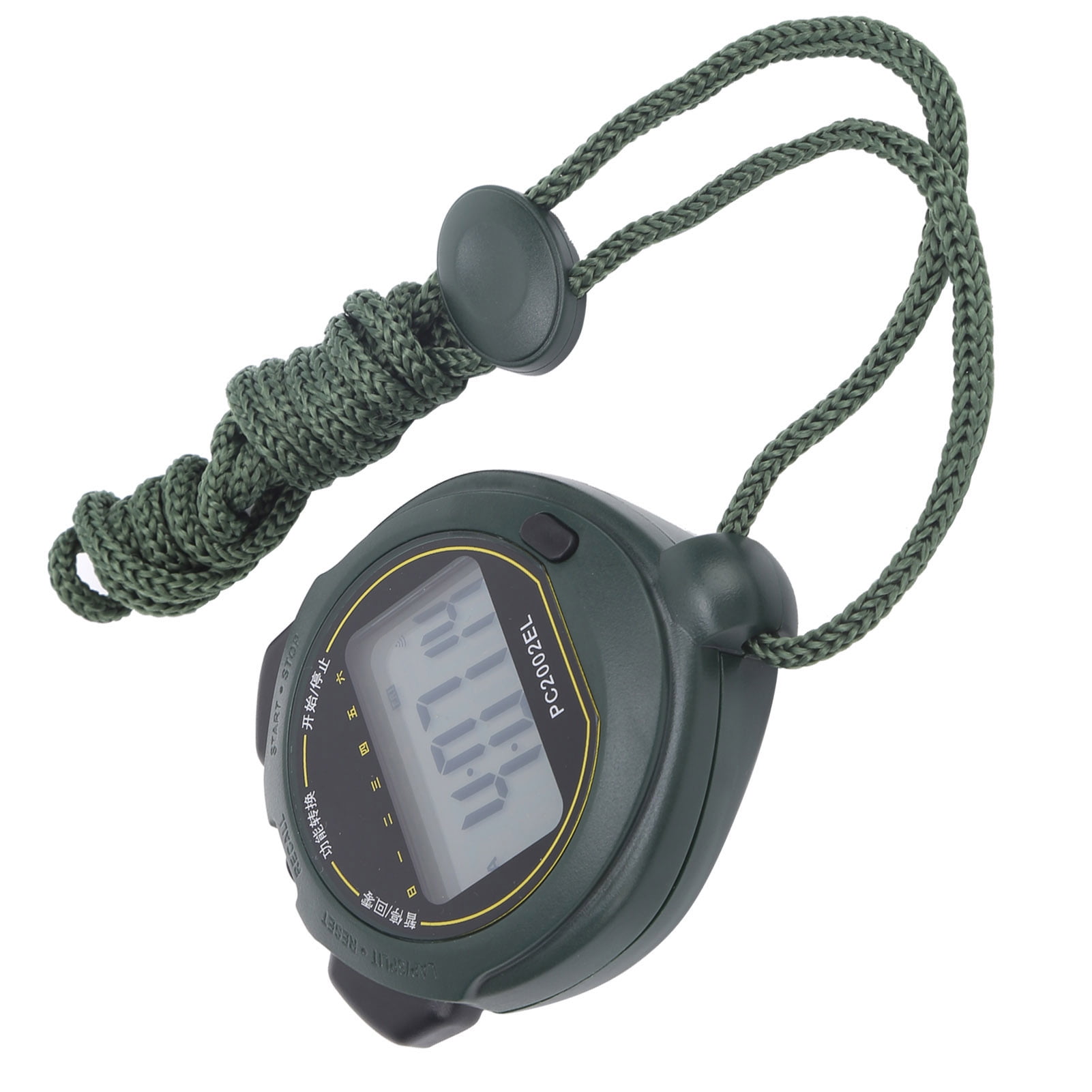 Details about   Multi-use Electronic Stopwatch Waterproof Screen Single Row Display 2 Track New 