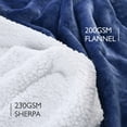 thumbnail image 4 of Catalonia Oversized Wearable Blanket Hoodie Sweatshirt, Comfortable Sherpa Lounging Pullover for Adults Men Women Teenagers Wife Girlfriend Gift, 4 of 7