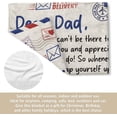thumbnail image 3 of Gifts for Dad from Daughter Son- Soft Letter Blanket- Dear Dad Birthday Gift, Love You Always Blanket Throw for Bed Sofa Napping, 3 of 7