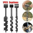BETOR Outdoor Survival Tool Wood Drill Manual Hand Auger Wrench for