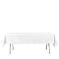 thumbnail image 2 of BalsaCircle 10 Pieces 54" x 96" White Rectangle Polyester Tablecloths Table Cover Linens, 2 of 8
