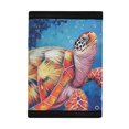 thumbnail image 3 of FUIALDOLG Polyester Trifold Card Holder with Lightweight Portable Children's Wallet for Outdoor, Sea Turtle Underwater Art Kids Trifold Wallet, 3 of 6