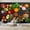 Color 1, variant on Wallpaper Colorful Assortment Fresh Vegetables Fruits Papaya Bell Peel and Stick Wall Murals 69"H x 96"W Removable PVC Wall Paper for Kitchen Restaurant Dining Room Supermarket Room