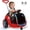 Red, variant on East doll Toddler Push Car, 12V Electric Ride on Toy for Kids Aged 18M-3Y, Remote Control, 360°Spin, 5-Point Safety Belt, 1.3-2.5MPH, Music, Horn, Pink