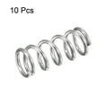thumbnail image 2 of Unique Bargains Ressort de Compression en Acier Inoxydable 304 9mmx1.2mmx20mm Capacité de Charge 61.8N 10 Pcs, 2 of 5