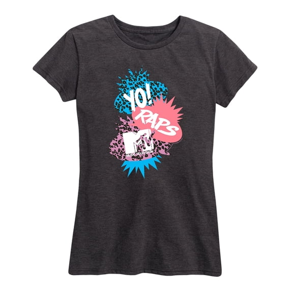 MTV - Yo MTV Raps Splat - Women's Short Sleeve Graphic T-Shirt